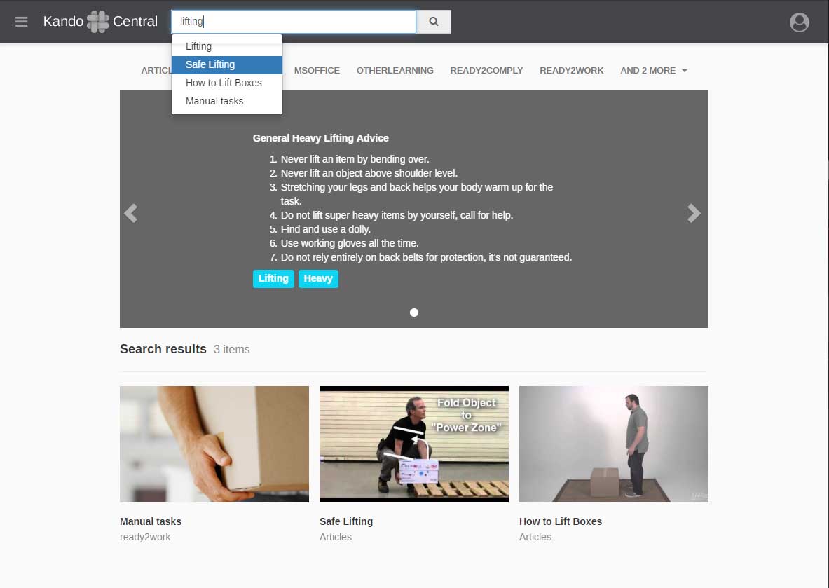 Search Searching for topic
